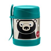 Pote Térmico Inox com Talher Urso 3 Sprouts