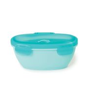 Kit Alimentação Bowl e Colher Easy-Serve Verde-Azulado