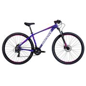 Bicicleta Groove Indie 10 21v MD aro 29 Viol/Graf/Rs Qdro 15