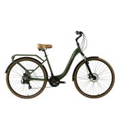 Bicicleta Groove Urban ID 21v aro 700c Vde Oliva Quadro 20.5