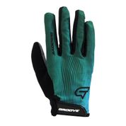 Luva Groove GR1 Full Finger Verde/Preto M