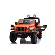 Carro Elétrico 12v Jeep Wrangler Laranja para crianças