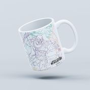 Caneca Masters Of The Universe Branca - Fun Divirta-se