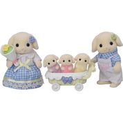 Família Dos Coelhos Floral Sylvanian Families Colorido