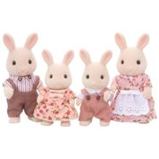 Família Dos Coelhos de Leite Sylvanian Families Colorido