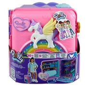 Polly Pocket Conjunto de Brinquedo Pollyville Resort ROLL AWAY Mattel HKV43