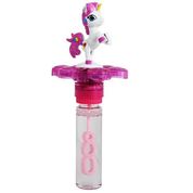 Lançador Mania de Bolha Unicornio Branco DM TOYS DMT6786