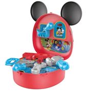 Maleta com ALÇA Mickey Construtor com Acessorios Multikids