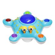 Estrela Lalá Bate e Volta Musical DM TOYS DMT3900 Azul