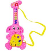 Guitarrinha Infantil Elefante DM TOYS DMT4742 Rosa