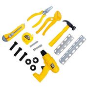 Kit Ferramentas DIY Tool com Parafusadeira DM TOYS DMT6615 B