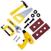 Kit Ferramentas DIY Tool com Parafusadeira DM TOYS DMT6615 a