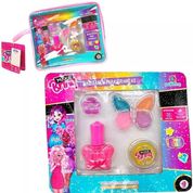 Kit Maquiagem Infantil Makebrinq Polibrinq MK09 Borboleta