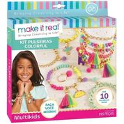 MY STYLE BY Make IT Real KIT Pulseiras Colorful 195 Peças Multikids BR2002