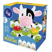 Pelucia Vaquinha Musical Interativa 15CM Fenix BABY - 752VC