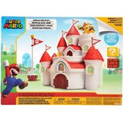 Playset Castelo Deluxe do Reino Cogumelo Super Mario SUNNY