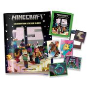 MINECRAFT 2024 - Álbum Capa Cartão + 10 envelopes