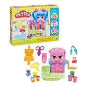 Conjunto de Massa de Modelar - Play-Doh - Cabelos Coloridos com Estilo - Hasbro