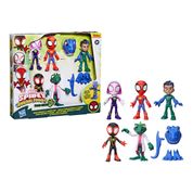 Conjunto De Mini Bonecos - Marvel - Spidey E Seus Amigos Espetaculares Dino-Webs - Hasbro