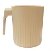 Caneca Plástica Resistente 220ml Com Alça 10x10,5cm