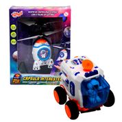 Brinquedo Foguete Voador Com Sensor De Mão E Luz De LED Toyng  + Brinquedo Rover Planetári