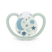 Chupeta Brilha no Escuro Space Glow Silicone 18+ Meses Nuk