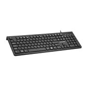 Teclado Com Fio Comfort Multimídia Cabo de 150cm Teclas Chocolate Conexão Usb Preto - TC277OUT [Reembalado] TC277OUT