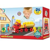 Molto BLOCKS Bomberinho BABY LAND 25 Pecas Cardoso 8009