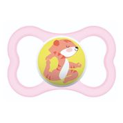 Chupeta Air Bico de Silicone SkinSoft 18M+ Rosa - MAM