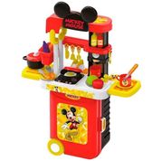 Maleta 3 em 1 Mickey Cozinha com Acessorios Multikids BR1300