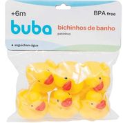 Bichinhos de Banho Patinho Amarelo Buba 09684