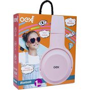 Fone de Ouvido Headset Bluetooth Dobravel OEX Teen POP HS314 Rosa