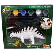 Dinossauro para Pintar Dino Paint Anquilossauro Zoop TOYS ZP00152