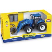 New Holland Trator T8 Implemento Garfo C Acessorios Usual