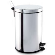 Lixeira Brinox Inox com Pedal e Balde 20L