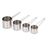 Conjunto Medidores Inox Tp Xícara 4Pcs Top Pratic