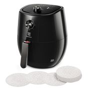 Fritadeira Elétrica Airfryer Efficient 3,2L 110V e Protetor Descartável antiaderente