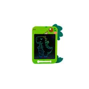 Lousa mágica LCD Toyng com efeito grafiti - dinossauro verde