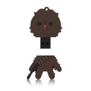 Pen Drive Star Wars Chewbacca 8GB USB Leitura 10MB/s e Gravação 3MB/s Multilaser - PD041X [Reembalado] PD041X