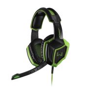 Headset Gamer Warrior Ares USB 7,1 3D Surround Sound Preto/Verde - PH224OUT [Reembalado] PH224OUT