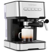 Máquina de Café Expresso 6 em 1 Chefman 15 Bar de Potência, 1.5L de Capacidade, 110V