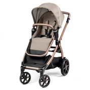 Carrinho de Bebê Compatível com Cadeiras para Carro Primo Viaggio Peg Perego, Ouro Rosa