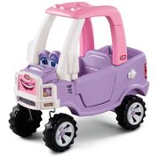 Carrinho de Passeio Princesa Infantil para Crianças de 2 a 5 Anos, Rosa