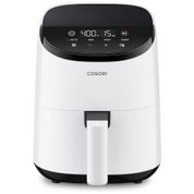 Fritadeira Elétrica AirFryer 2.1L com Painel Digital e Cesto Antiaderente, 110V, COSORI, Branca