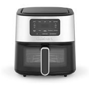 Air Fryer 5,68 Litros com 5 Predefinições e Controle Digital, Cuisinart AIR 200, 110V 1800W, Preta