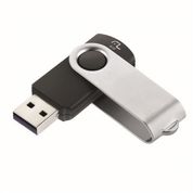 Pen drive Multilaser Twist Usb 3,0 16GB Preto - PD988 PD988