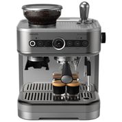 Máquina de Café com Moedor de 250g, botão Americano e Bocal de Leite, 110V, PHILIPS Barista Brew PSA3218/01, Prata Metal