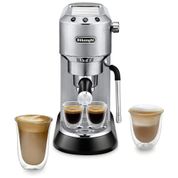 Máquina de Café Expresso, 1 Litro,  em Metal, 110V 1300W, De Longhi Dedica Arte EC885M, Prata