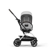 Carrinho de Bebê com Assento Giratório 360º e Compatível com Assentos de Carro, CYBEX Eezy S Twist +2 V2, Cinza