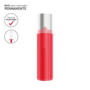 Refil Para Marcador Permanente 3,5ml Vermelho 12 unidades Keep - MR016 MR016